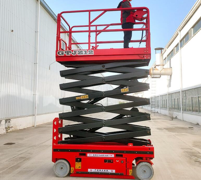 鹿邑自行走移动式升降机