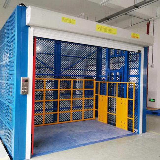 鹿邑导轨式升降货梯